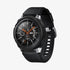 ACS06394 - Galaxy Watch 6 Classic (47mm) Case Liquid Air in matte black showing the front